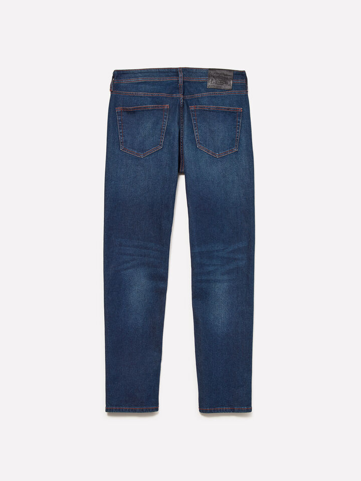 Jeans Style 74 slim fit blu - jeans slim fit da uomo - Blu Scuro | Sisley image number 6
